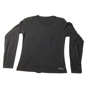 Hot Chillys: Women's Long Sleeve Black Top, Size XL